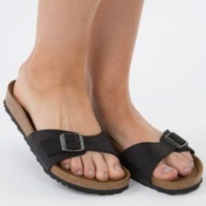 Black Madrid Birkenstock Sandals